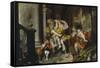 Aeneas and Anchises Escaping from Troy, c.1587-Federico Barocci-Framed Stretched Canvas