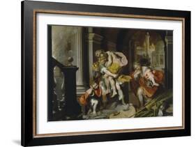 Aeneas and Anchises Escaping from Troy, c.1587-Federico Barocci-Framed Giclee Print