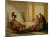 Aeneas And Dido "Sketch"-Pierre-narcisse Guerin-Mounted Giclee Print