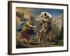 Aeneas and His Family Fleeing Troy-Pompeo Batoni-Framed Art Print