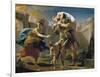 Aeneas and His Family Fleeing Troy-Pompeo Batoni-Framed Art Print