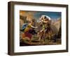 Aeneas and his family running away from the city of Troy-Pompeo Girolamo Batoni-Framed Giclee Print