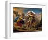 Aeneas and his family running away from the city of Troy-Pompeo Girolamo Batoni-Framed Giclee Print
