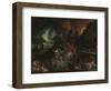 Aeneas and the Sibyl in the Underworld, 1630s-Jan the Younger Brueghel-Framed Giclee Print