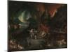 Aeneas and the Sibyl in the Underworld, 1630s-Jan the Younger Brueghel-Mounted Giclee Print