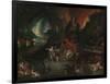 Aeneas and the Sibyl in the Underworld, 1630s-Jan the Younger Brueghel-Framed Giclee Print