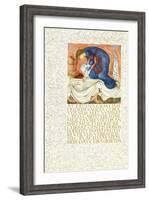 Aeneas and the Sibyl of Caumae, 1874-C.1919-null-Framed Giclee Print