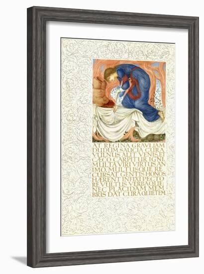 Aeneas and the Sibyl of Caumae, 1874-C.1919-null-Framed Giclee Print