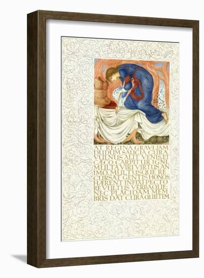 Aeneas and the Sibyl of Caumae, 1874-C.1919-null-Framed Giclee Print