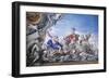 Aeneas Arrives at Mouth of Tiber, Detail from Stories of Aeneas-Pietro da Cortona-Framed Giclee Print