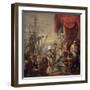 Aeneas at the Court of Latinus-Ferdinand Bol-Framed Giclee Print