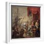 Aeneas at the Court of Latinus-Ferdinand Bol-Framed Giclee Print