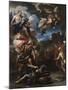 Aeneas Defeats Turnus, 1688-Luca Giordano-Mounted Giclee Print