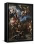 Aeneas Defeats Turnus, 1688-Luca Giordano-Framed Stretched Canvas