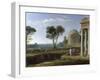 Aeneas in Delos-Claude Lorraine-Framed Giclee Print