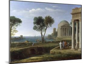 Aeneas in Delos-Claude Lorraine-Mounted Giclee Print