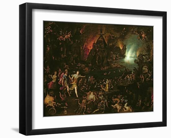 Aeneas in the Underworld-Jan Brueghel the Elder-Framed Giclee Print