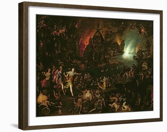 Aeneas in the Underworld-Jan Brueghel the Elder-Framed Giclee Print