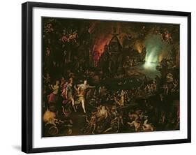 Aeneas in the Underworld-Jan Brueghel the Elder-Framed Giclee Print