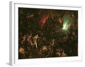 Aeneas in the Underworld-Jan Brueghel the Elder-Framed Giclee Print