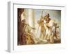 Aeneas Introducing Cupid Dressed as Ascanius to Dido-null-Framed Giclee Print