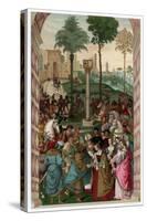 Aeneas Piccolomini Introduces Eleonora of Portugal to Frederick III, 1502-1508-Franz Kellerhoven-Stretched Canvas