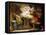 Aeneas Pursuing Helen in the Temple of Vesta-Pierre Lacour-Framed Stretched Canvas