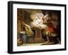 Aeneas Pursuing Helen in the Temple of Vesta-Pierre Lacour-Framed Giclee Print