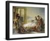 Aeneas Reports Dido from the Battle of Troy, 1815-Pierre Subleyras-Framed Giclee Print