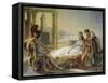 Aeneas Reports Dido from the Battle of Troy, 1815-Pierre Subleyras-Framed Stretched Canvas