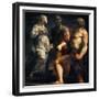 Aeneas, Sibyl and Charon, Ca. 1695-Giuseppe Maria Crespi-Framed Giclee Print