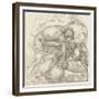 Aeneas Slaying Mezentius, 1873-Edward Burne-Jones-Framed Giclee Print