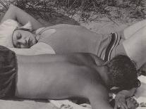 Sleeping on the beach-Aenne Biermann-Photographic Print