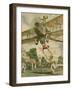 Aerial Acrobatics-Alfredo Ortelli-Framed Art Print