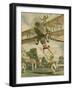 Aerial Acrobatics-Alfredo Ortelli-Framed Art Print