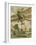 Aerial Acrobatics-Alfredo Ortelli-Framed Art Print