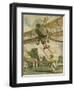 Aerial Acrobatics-Alfredo Ortelli-Framed Art Print