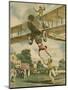 Aerial Acrobatics-Alfredo Ortelli-Mounted Art Print