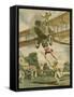 Aerial Acrobatics-Alfredo Ortelli-Framed Stretched Canvas