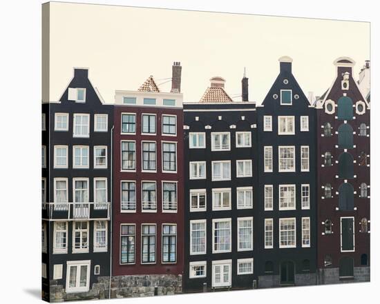 Aerial Amsterdam I-Irene Suchocki-Stretched Canvas