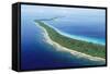 Aerial Ant Atoll Southwest of Pohnpei, Micronesia-null-Framed Stretched Canvas
