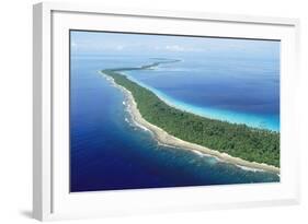 Aerial Ant Atoll Southwest of Pohnpei, Micronesia-null-Framed Photographic Print