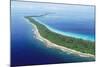 Aerial Ant Atoll Southwest of Pohnpei, Micronesia-null-Mounted Photographic Print