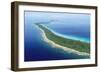 Aerial Ant Atoll Southwest of Pohnpei, Micronesia-null-Framed Photographic Print