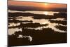 Aerial at Dusk of Cockrells Creek Harbor, around Reedville VA on the Western Shore Of…, 1982 (Photo-Nathan Benn-Mounted Giclee Print