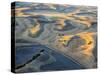 Aerial at Harvest Time in the Palouse Region of Eastern Washington-Julie Eggers-Stretched Canvas