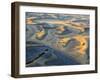 Aerial at Harvest Time in the Palouse Region of Eastern Washington-Julie Eggers-Framed Photographic Print