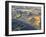 Aerial at Harvest Time in the Palouse Region of Eastern Washington-Julie Eggers-Framed Photographic Print