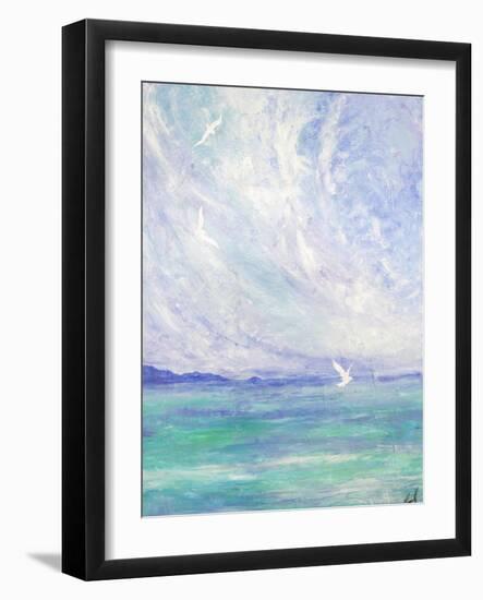 Aerial Ballet-Margaret Coxall-Framed Giclee Print