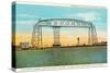 Aerial Bridge, Duluth Harbor, Michigan-null-Stretched Canvas